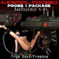 Imperial Probes "Probe 1" For DazStudio 4.8+