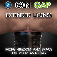 Gen Gap For Genesis 8 Female(s) EXTENDED LICENSE