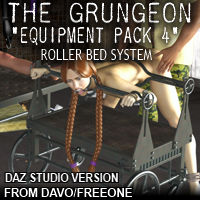 The Grungeon "Equipment Pack 4" for DazStudio