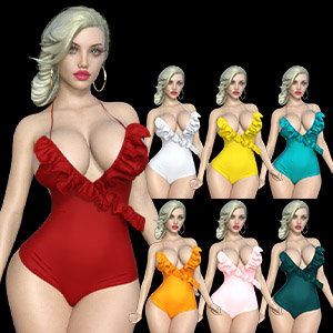 Frill Swimsuit G9/G8F