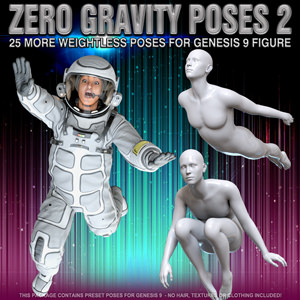 Zero Gravity Poses for G9 Volume 2