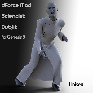 dForce Mad Scientist Outfit for G9