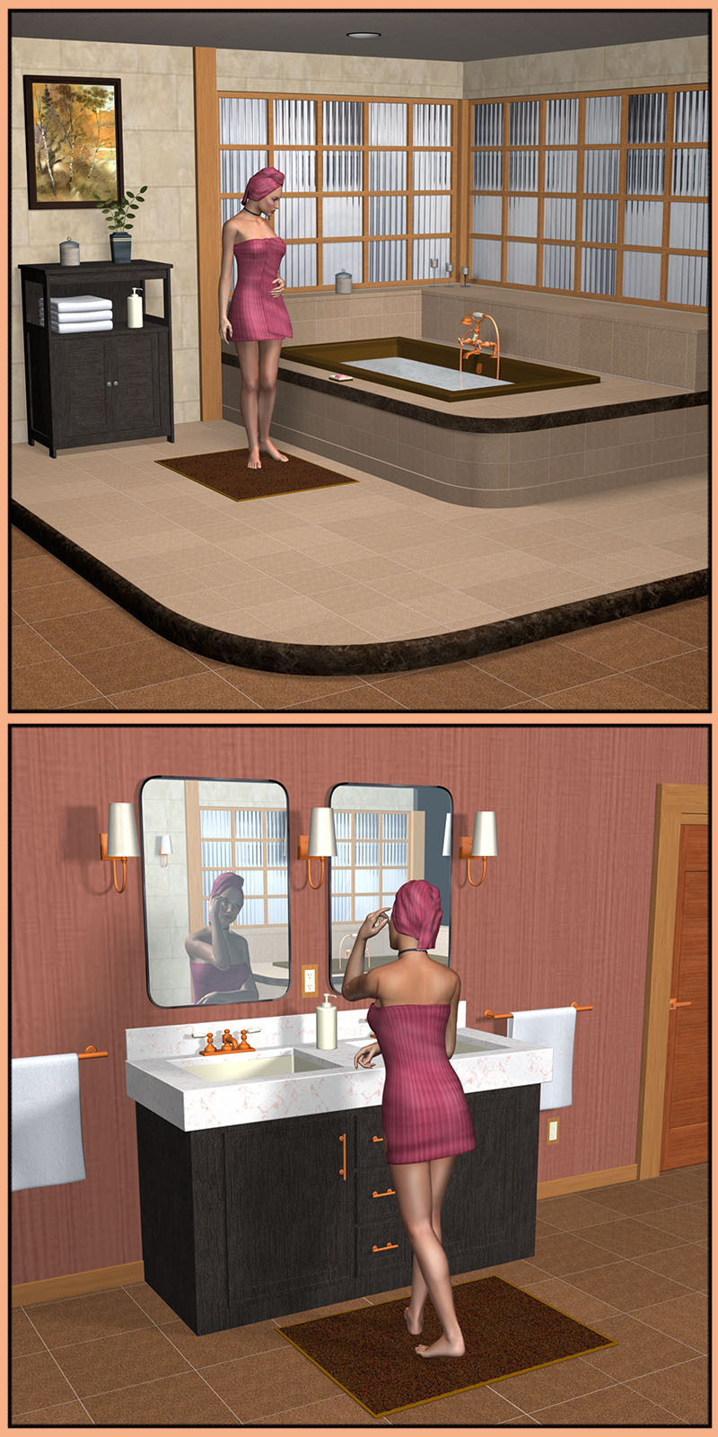 The Spa-Tub Room Set