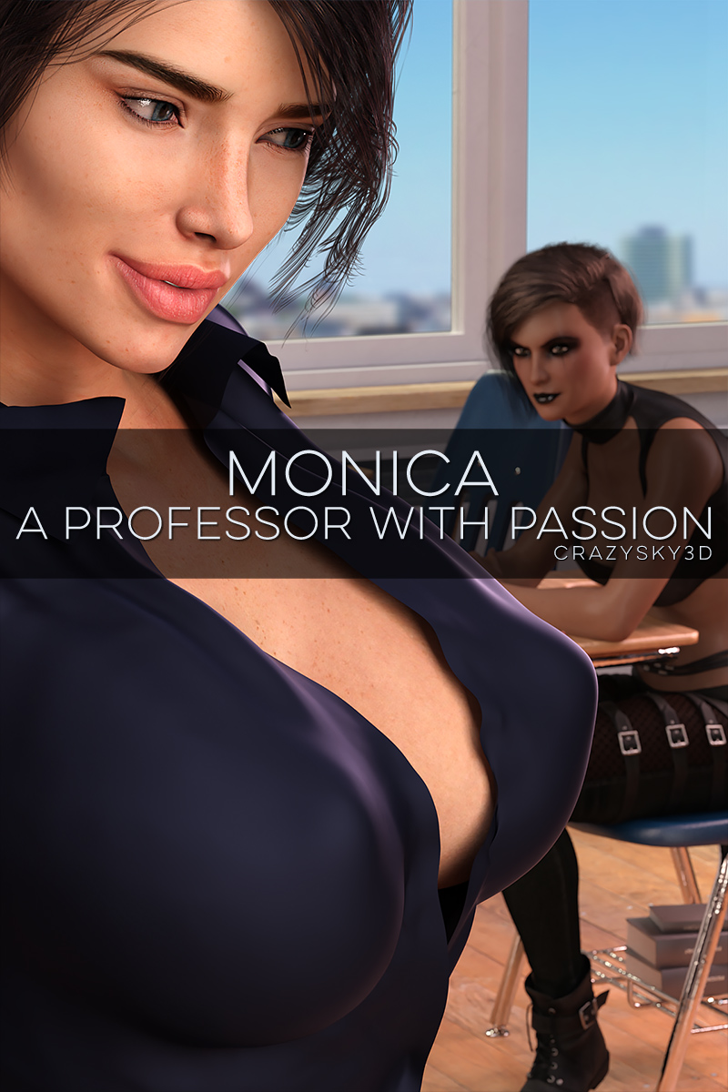Renderotica - Monica-A-Professor-With-Passion